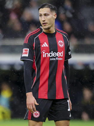 Younes Ebnoutalib Eintracht Frankfurt looks dejected, Bundesliga, Eintracht Frankfurt v Borussia Dortmund, Deutsche Bank Park on 09 January 2026 in Frankfurt am Main, Germany Photo by Marco Steinbrenner DeFodi Images Younes Ebnoutalib Eintracht Frankfurt looks dejected, Bundesliga, Eintracht Frankfurt v Borussia Dortmund, Deutsche Bank Park, January 9, 2026 in Frankfurt am Main, Germany Photo by Marco Steinbrenner DeFodi Images DFL regulations prohibit any use of photographs as image sequences and or quasi video