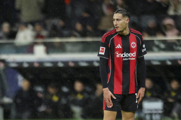 Younes Ebnoutalib Eintracht Frankfurt looks dejected, Bundesliga, Eintracht Frankfurt v Borussia Dortmund, Deutsche Bank Park on 09 January 2026 in Frankfurt am Main, Germany Photo by Marco Steinbrenner DeFodi Images Younes Ebnoutalib Eintracht Frankfurt looks dejected, Bundesliga, Eintracht Frankfurt v Borussia Dortmund, Deutsche Bank Park, January 9, 2026 in Frankfurt am Main, Germany Photo by Marco Steinbrenner DeFodi Images DFL regulations prohibit any use of photographs as image sequences and or quasi video