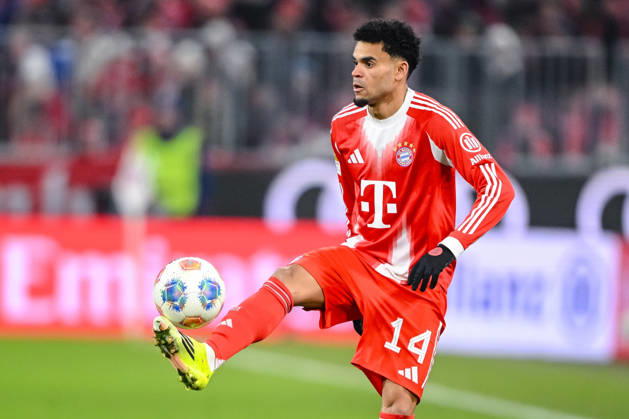 Luis Diaz FC Bayern München in action, am Ball, Einzelaktion waehrend des spiels der Bundesliga zwischen FC Bayern München und VfL Wolfsburg, Allianz Arena am 11 January 2026 in München, Germany Photo by Harry Langer DeFodi Images Luis Diaz FC Bayern München controls the Ball during the Bundesliga match between FC Bayern München and VfL Wolfsburg at Allianz Arena on January 11, 2026 in München, Germany Photo by Harry Langer DeFodi Images DFL regulations prohibit any use of photographs as image sequences and or quasi video Photo by Harry Langer DeFodi Images DFL regulations prohibit any use of photographs as image sequences and or quasi video