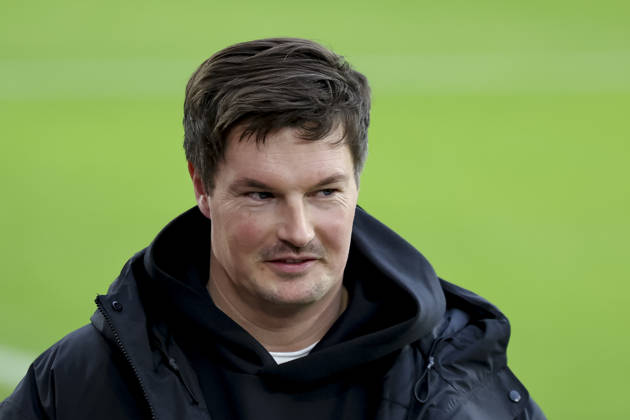 Merlin Polzin Hamburger SV, Coach , Germany, Soccer, 1 Bundesliga, Matchday 16, 2025 2026, SC Freiburg vs Hamburger SV, 10 01 2026, Freiburg im Breisgau Europa Park Stadium Germany Copyright: xGrantxHubbsx