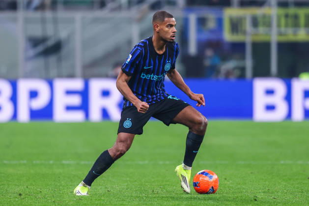 Andy Diouf of FC Internazionale seen in action during Serie A 2025 26 football match between FC Internazionale and US Lecce at San Siro Stadium in Milan Italy on 14 January 2026. Milan Stadio Giuseppe Meazza Milan Italy Copyright: xEPhotopressx SP24-1339-045
