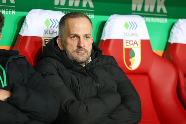 Head Coach Manuel Baum FC Augsburg , FC Augsburg vs 1 FC Union Berlin, Football, 1 Bundesliga, 17 Matchday, 15 01 2026 DFB regulations prohibit any use of photographs as image sequences and or quasi video Augsburg Bayern Germany Copyright: xkolbert-press ChristianxKolbertx