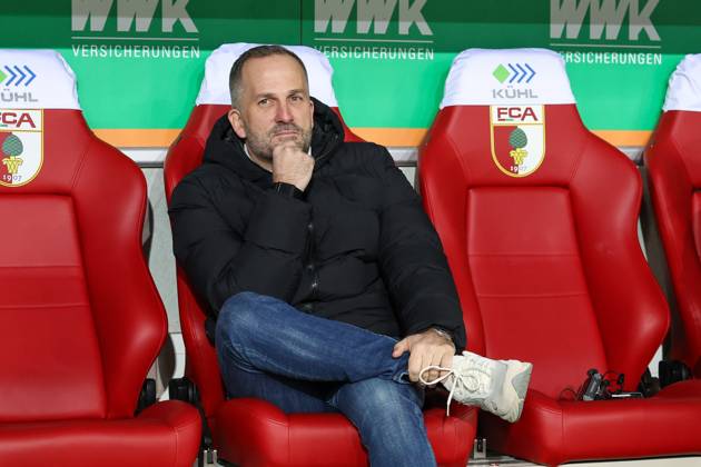 Head Coach Manuel Baum FC Augsburg , FC Augsburg vs 1 FC Union Berlin, Football, 1 Bundesliga, 17 Matchday, 15 01 2026 DFB regulations prohibit any use of photographs as image sequences and or quasi video Augsburg Bayern Germany Copyright: xkolbert-press ChristianxKolbertx