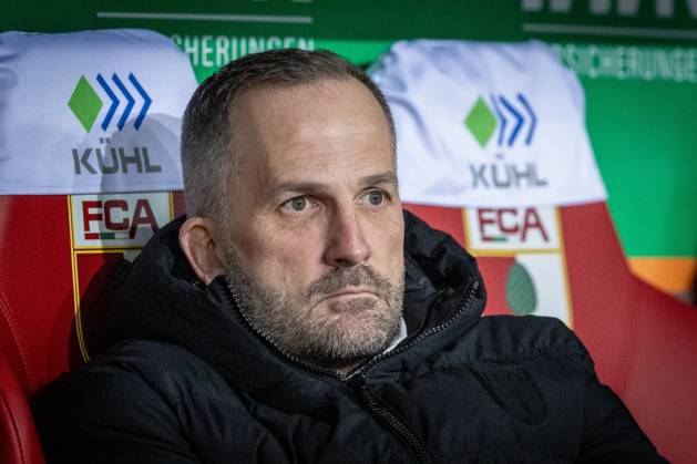 Head Coach Manuel Baum FC Augsburg , FC Augsburg vs 1 FC Union Berlin, Football, Men, Bundesliga, Season 2025 2026, First Round, 17 Matchday, 15 01 2026 DFB regulations prohibit any use of photographs as image sequences and or quasi video Augsburg Bayern Germany Copyright: xkolbert-press MartinxAgüerax