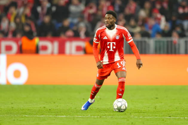 Alphonso Davies FC Bayern Muenchen, 19 with ball, GER, FC Bayern Muenchen vs Royale Union Saint Gilloise, Football, UEFA Champions League, League Phase, Matchday 7, 2025 2026 season, 21 01 2026, GER, FC Bayern Muenchen vs Royale Union Saint Gilloise, Football, UEFA Champions League, League Phase, Matchday 7, 2025 2026 season, 21 01 2026 Muenchen Copyright: xEibner-Pressefoto JennixMaulx EP_JML