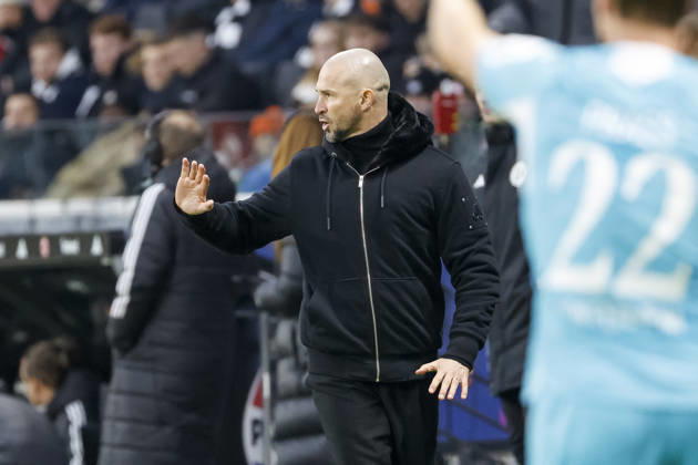 Christian Ilzer TSG Hoffenheim, Coach , Germany, Football, 1 Bundesliga, Matchday 19, 2025 2026, Eintracht Frankfurt vs TSG 1899 Hoffenheim, 24 01 2026, Frankfurt am Main Deutsche Bank Park Germany Copyright: xGrantxHubbsx
