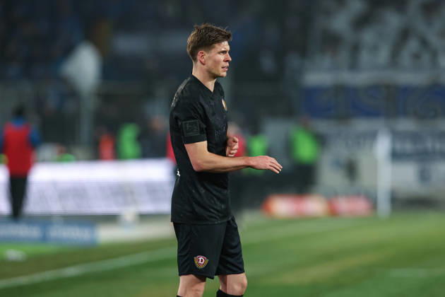 Alexander Rossipal SG Dynamo Dresden,19 2 Soccer Bundesliga season 2025 2026 point match 1 FC Magdeburg vs SG Dynamo Dresden at the Avnet Arena in Magdeburg single picture,action,soccer,man,men,Germany,24 01 2026