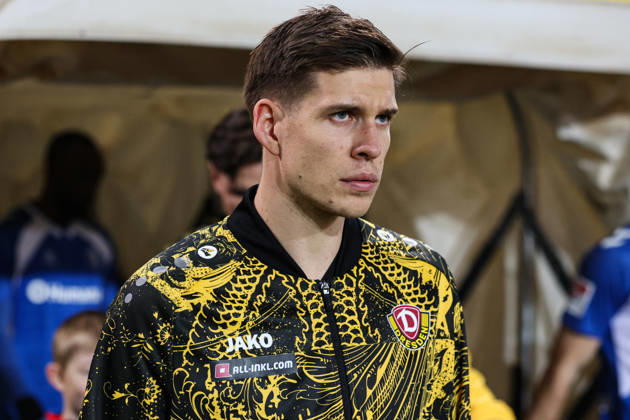 Alexander Rossipal SG Dynamo Dresden,19 2 Soccer Bundesliga Season 2025 2026 Point Match 1 FC Magdeburg vs SG Dynamo Dresden at the Avnet Arena in Magdeburg Soccer,Man,Men,Germany,24 01 2026