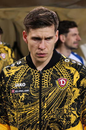 Alexander Rossipal SG Dynamo Dresden,19 2 Soccer Bundesliga Season 2025 2026 Point Match 1 FC Magdeburg vs SG Dynamo Dresden at the Avnet Arena in Magdeburg Soccer,Man,Men,Germany,24 01 2026