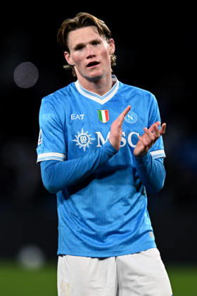 Ni Napoli 31 01 2026 - campionato di calcio serie A Napoli-Fiorentina foto Nicola Ianuale Image nella foto: Scott McTominay