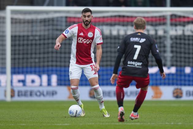 ROTTERDAM , 01-02-2026 , Stadium Woudestein , season 2025 2026 , Dutch Eredivisie football , match between Excelsior Rotterdam and Ajax , picture shows Ajax player Josip Sutalo Excelsior - Ajax x201236831x Copyright: