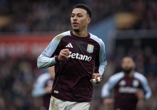 Aston Villa v Brentford - Premier League BIRMINGHAM, ENGLAND - FEBRUARY 1: Morgan Rogers of Aston Villa during the Premier League match between Aston Villa and Brentford at Villa Park on February 1, 2026 in Birmingham, United Kingdom. Birmingham Villa Park England United Kingdom Copyright: xVisionhausx 776340586