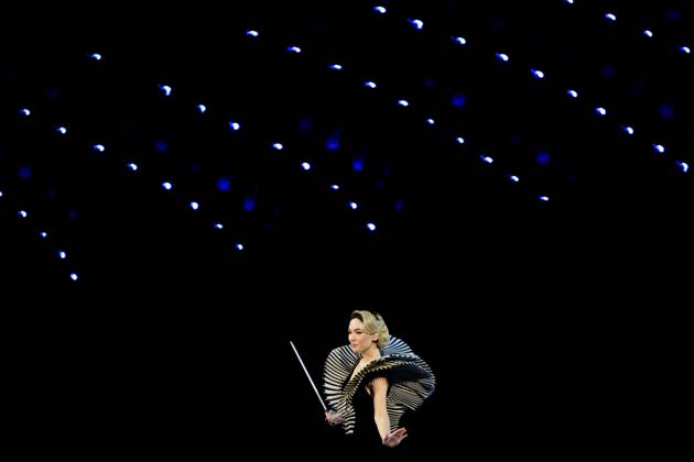 Illustration picture taken during the opening ceremony of the Milano Cortina 2026 Olympic Winter games, Winterspiele,Spiele, Summer games on Friday 06 February 2026 in Milan, Italy. The XXV Winter Olympics take place from 6 to 22 February 2026 in Italy. JASPERxJACOBS x161703005x