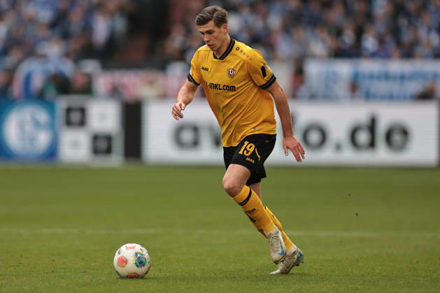 Alexander Rossipal SG Dynamo Dresden at the match of the 2 Bundesliga season 2025 26 FC Schalke 04 Dynamo Dresden Copyright Thomas Pakusch Copyright: Thomas Pakusch