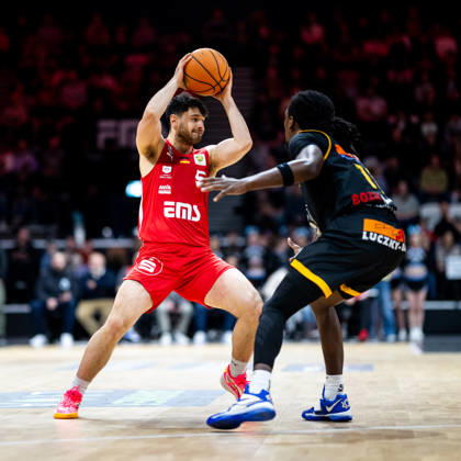 08 02 2026 Basketball Season 2025 2026 2 Bundesliga Pro A 22 Matchday Nuremberg Falcons Basketball Club NBC Bozic Estriche Knights Kirchheim ThHa xthxhax Tim Köpple Koepple 5, Nuremberg Falcons BC NBC Tyrel Morgan 11, Kirchheim Knights