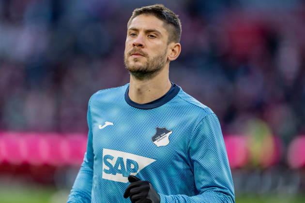 Andrej Kramaric TSG 1899 Hoffenheim, 27 at warm-up GER, FC Bayern Muenchen vs TSG 1899 Hoffenheim, Soccer, Bundesliga, Matchday 21, Season 2025 2026, 08 02 2026 DFL DFB REGULATIONS PROHIBIT ANY USE OF PHOTOGRAPHS as IMAGE SEQUENCES and or QUASI VIDEO GER, FC Bayern Muenchen vs TSG 1899 Hoffenheim, Football, Bundesliga, Matchday 21, Season 2025 2026, 08 02 2026 Muenchen Copyright: xEibner-Pressefoto HeikexFeinerx EP_HFR
