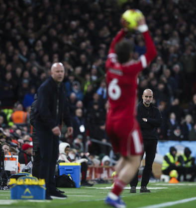 Liverpool v Manchester City, FA Premier League 08.02.26 Liverpool v Manchester City, FA Premier League Bradley Ormesher The Times Pep Guardiola manager of Manchester City Copyright: xBradleyxOrmesherx NINTCHDBPICT001057454331