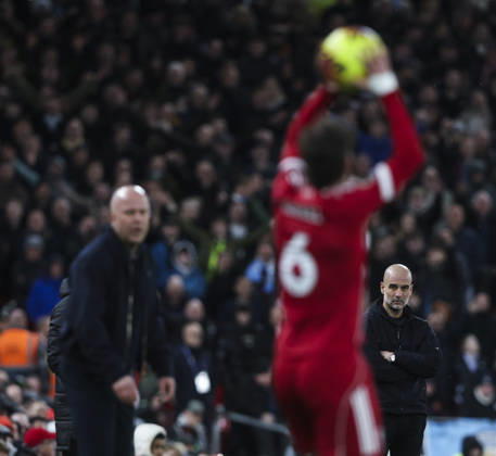 Liverpool v Manchester City, FA Premier League 08.02.26 Liverpool v Manchester City, FA Premier League Bradley Ormesher The Times Pep Guardiola manager of Manchester City Copyright: xBradleyxOrmesherx NINTCHDBPICT001057454367