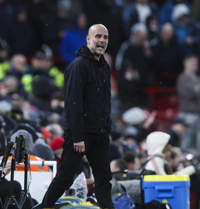 Liverpool v Manchester City, FA Premier League 08.02.26 Liverpool v Manchester City, FA Premier League Bradley Ormesher The Times Pep Guardiola manager of Manchester City Copyright: xBradleyxOrmesherx NINTCHDBPICT001057454377