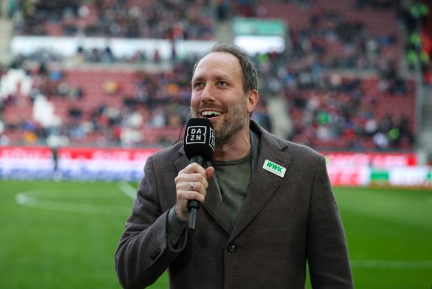 Interview with Finance Director Michael Stroell FC Augsburg, FC Augsburg vs 1 FC Heidenheim, Football, 1 Bundesliga, 22 Matchday, 15 02 2026 DFB regulations prohibit any use of photographs as image sequences and or quasi video Augsburg Bayern Germany Copyright: xkolbert-press ChristianxKolbertx