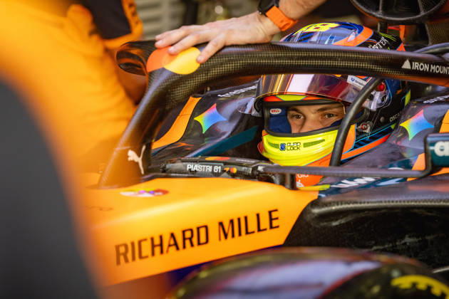 Oscar Piastri AUS, McLaren Mastercard Formula 1 Team, 81 BHR, Formula 1 World Championship, Formula 1 testing, Bahrain international Circuit, 13 02 2026 BHR, Formula 1 World Championship, Formula 1 testing, Bahrain international Circuit, 13 02 2026 Copyright: xEibner-Pressefoto ThomasxFuesslerx EP_TFR