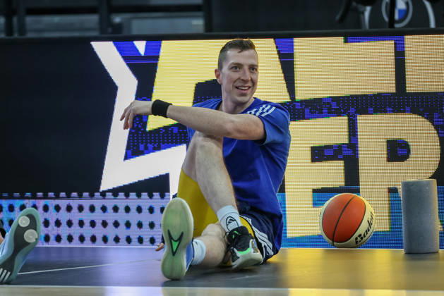 Justin Bean Alba Berlin, 34 , GER, Alba Berlin, Training, Basketball, BBL Pokal, BMW TOP FOUR, Season 2025 2026, 20 02 2026, GER, Alba Berlin, Training, Basketball, BBL Pokal, BMW TOP FOUR, Season 2025 2026, 20 02 2026 Muenchen Copyright: xEibner-Pressefoto JennixMaulx EP_JML
