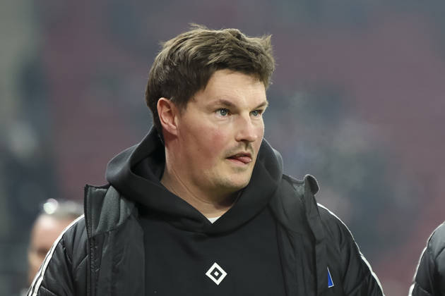 Merlin Polzin Hamburger SV, Coach , Germany, Soccer, 1 Bundesliga, Matchday 23, 2025 2026, 1 FSV Mainz vs Hamburger SV, 20 02 2026, Mainz Mewa Arena Germany Copyright: xGrantxHubbsx