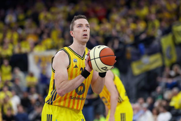 Justin Bean Alba Berlin, 34 , GER, Alba Berlin vs EWE Baskets Oldenburg, Basketball, BBL Pokal, BMW TOP FOUR, Semifinal, Season 2025 2026, 21 02 2026, GER, Alba Berlin vs EWE Baskets Oldenburg, Basketball, BBL Pokal, BMW TOP FOUR, Semifinal, Season 2025 2026, 21 02 2026 Muenchen Copyright: xEibner-Pressefoto JennixMaulx EP_JML