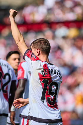 Rayo Vallecano vs Athletic Club de Bilbao - LaLiga EA Sports - 28 02 2026 Jorge de Frutos of Rayo Vallecano celebrates his goal during the LaLiga EA Sports match between Rayo Vallecano and Athletic Club de Bilbao at Nuevo Vallecas Stadium on February 28, 2026 in Madrid, Spain. Madrid Spain Copyright: xMarinaxFrutos PGSxPhotoxAgencyx