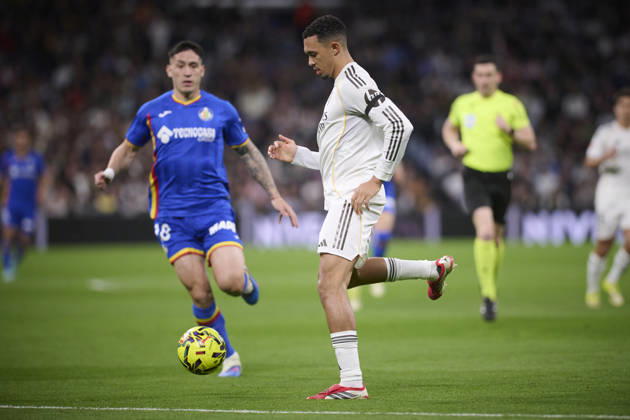 Real Madrid CF™s Trent Alexander-Arnold during La Liga match. March 2, 2026 (20260302014)