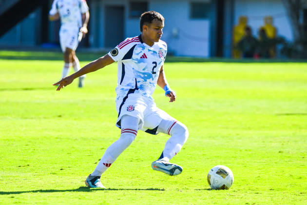 Costa Rica national team, Nationalteam against Bermuda National team. 2026 Concacaf Under - 20 Qualifiers Costa Rica National team forward Yerlan Sosa in action during the match between the U-20 National Teams of Costa Rica and Bermuda, played on 02.03.26 at at the FCRF-Plycem Sports Complex in Alajuela, Costa Rica as part of the 2026 Concacaf Under - 20 Qualifiers. Photo Jose Campos PMEimages. Alajuela Alajuela Costa Rica Copyright: xJosexCamposx xPMEimagesx