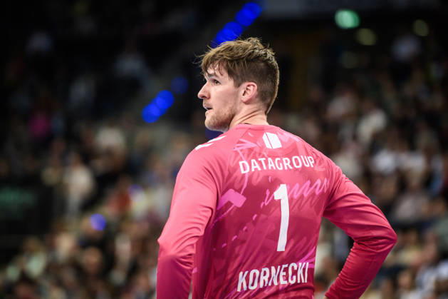 Mateusz Kornecki TVB Stuttgart, 01 GER, TVB Stuttgart THW Kiel, DAIKIN HBL, Handball, Bundesliga, 24 Matchday, Season 2025 2026, 05 03 2026 GER, TVB Stuttgart THW Kiel, DAIKIN HBL, Handball, Bundesliga, 24 Matchday, Season 2025 2026, 05 03 2026 Stuttgart Copyright: xSandyxDinkelackerx EP_SDR