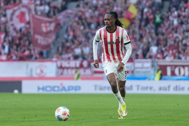 Jordy Makengo SC Freiburg, 33 on the ball , Germany, Soccer, 1 Bundesliga, 25 Matchday, 2025 2026, SC Freiburg vs Bayer 04 Leverkusen, 07 03 2026, Europa Park Stadion, Freiburg, Germany DFL REGULATIONS PROHIBIT ANY USE OF PHOTOGRAPHS AS IMAGE SEQUENCES AND OR QUASI VIDEO Freiburg Europa Park Stadion Baden Württemberg Germany Copyright: xArnexAmbergx