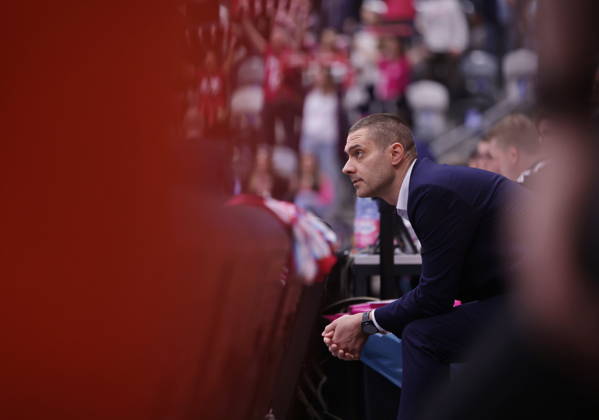 Coach Marko Stankovic Telekom Baskets Bonn vs SYNTAINICS MBC 23 Speiltag season 2025 26