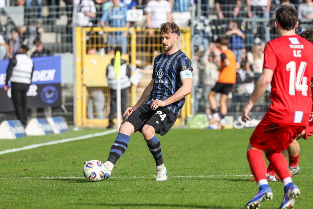 Lukas Klünter SV Waldhof Mannheim, 24 Soccer 3 League, Matchday 28, SV Waldhof Mannheim vs TSV Havelse on 08 03 2026 at Mannheim Carl Benz Stadion , Germany Mannheim Carl Benz Stadion Germany Copyright: xFranzxReindelx