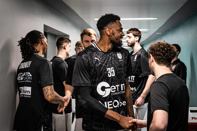 08 03 2026, xhfmx, Basketball easyCredit BBL Bundesliga, Frankfurt Skyliners Bamberg Baskets Ejiofor Onu BMA 365 Bamberg Baskets DFL DFB REGULATIONS PROHIBIT ANY USE OF PHOTOGRAPHS as IMAGE SEQUENCES and or QUASI VIDEO Frankfurt am Main