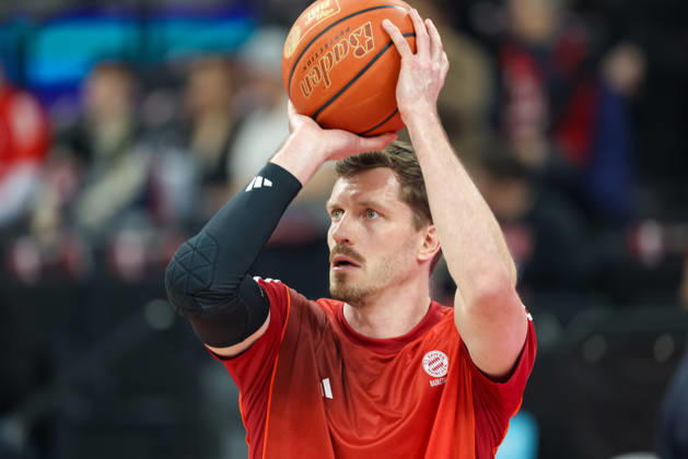 Andreas Obst FC Bayern Basketball, 13 , GER, FC Bayern Basketball vs Basketball Loewen Braunschweig, Basketball, easycredit Basketball Bundesliga, 25 Matchday, Season 2025 2026, 10 03 2026, GER, FC Bayern Basketball vs Basketball Loewen Braunschweig, Basketball, easycredit Basketball Bundesliga, 25 Matchday, Season 2025 2026, 10 03 2026 Muenchen Copyright: xEibner-Pressefoto JennixMaulx EP_JML