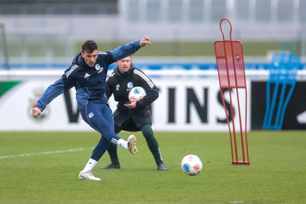 11 03 2026 Soccer Training of FC Schalke 04 Dejan Ljubicic FC Schalke 04 Gelsenkirchen Training ground FC Schalke 04 NRW Germany xRHR PHOTO YYx Copyright: RHR-FOTOx RHR-FOTO YY