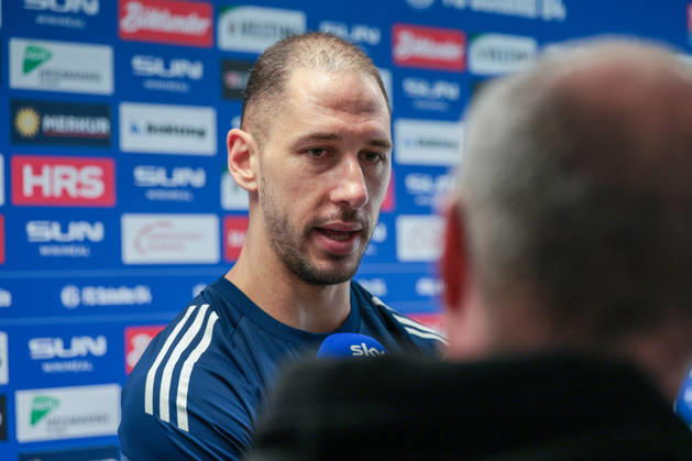 11 03 2026 Football training of FC Schalke 04 Media round with Nikola Katic FC Schalke 04 Gelsenkirchen Training ground FC Schalke 04 NRW Germany xRHR PHOTO YYx Copyright: RHR-FOTOx RHR-FOTO YY