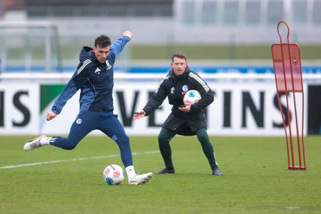 11 03 2026 Soccer Training of FC Schalke 04 Dejan Ljubicic FC Schalke 04 Gelsenkirchen Training ground FC Schalke 04 NRW Germany xRHR PHOTO YYx Copyright: RHR-FOTOx RHR-FOTO YY