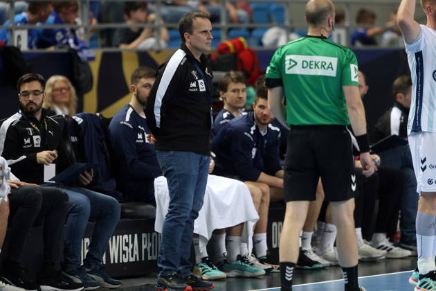 Plock 11.03.2026 Liga mistrzow pilka reczna mezczyzn faza grupowa sezon 2025 26 --- Group Chase mens handball EHF Champions League Orlen Wisla Plock - OTP Bank - Pick Szeged trener Xavi Sabate Caviedes Fot. Marcin Solarz FotoPyK NEWSPIX.PL --- newspix.pl