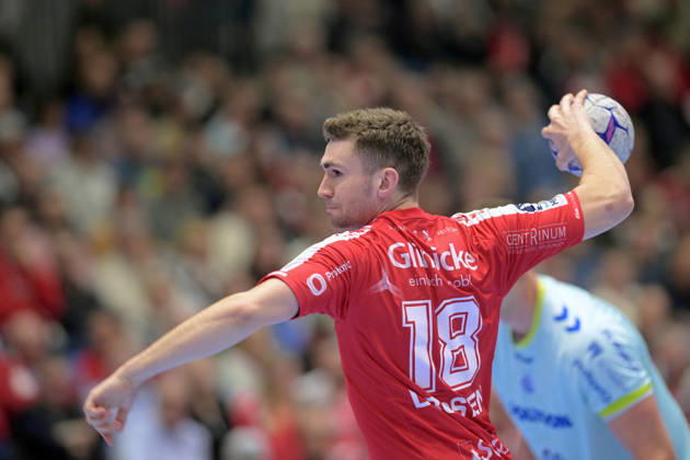 Florian Drosten MT Melsungen 18 on throw , GER, MT Melsungen VfL Gummersbach, Handball, 1 Bundesliga, 25 Matchday, Season 2025 2026, 13 03 2026, GER, MT Melsungen VfL Gummersbach, Handball, 1 Bundesliga, 25 Matchday, Season 2025 2026, 13 03 2026 Kassel Copyright: xEibner-Pressefotox xRolandxSippex EP_RSL