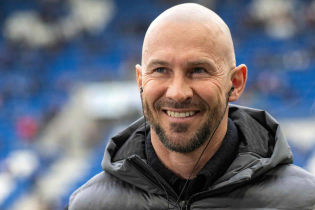 Coach Christian Ilzer TSG 1899 Hoffenheim xettx, Germany, Sinsheim, 14 03 2026, Football, Bundesliga TSG 1899 Hoffenheim vs VfL Wolfburg, Season 2025 2026, Matchday 26, PreZero Arena DFL DFB REGULATIONS PROHIBIT ANY USE OF PHOTOGRAPHS AS IMAGE SEQUENCES AND OR QUASI VIDEO