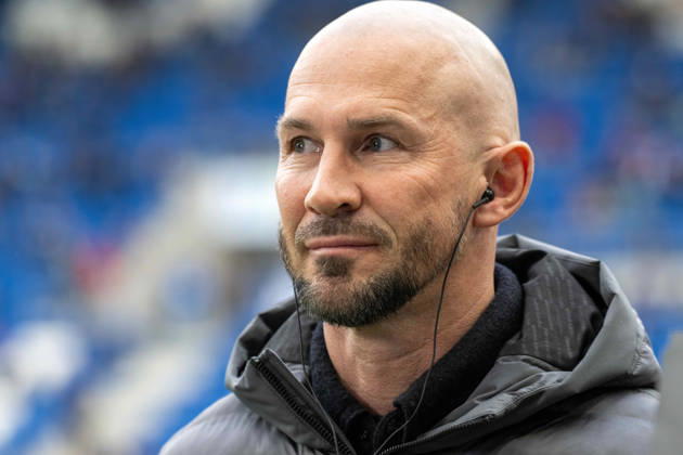 Coach Christian Ilzer TSG 1899 Hoffenheim xettx, Germany, Sinsheim, 14 03 2026, Football, Bundesliga TSG 1899 Hoffenheim vs VfL Wolfburg, Season 2025 2026, Matchday 26, PreZero Arena DFL DFB REGULATIONS PROHIBIT ANY USE OF PHOTOGRAPHS AS IMAGE SEQUENCES AND OR QUASI VIDEO
