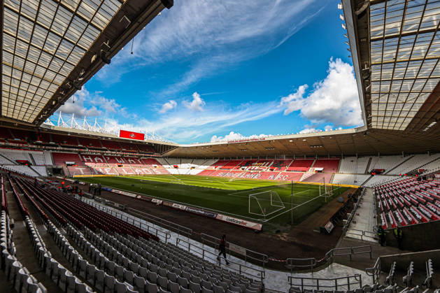 Sunderland v Brighton & Hove Albion - Premier League A general view of the Stadium of Light ahead of the Premier League match between Sunderland and Brighton & Hove Albion at the Stadium of Light in Sunderland, United Kingdom, on March 14, 2026. Sunderland Tyne and Wear United Kingdom Copyright: xNewsxImagesx originalFilename:cosgrove-premierl260314_npHXy