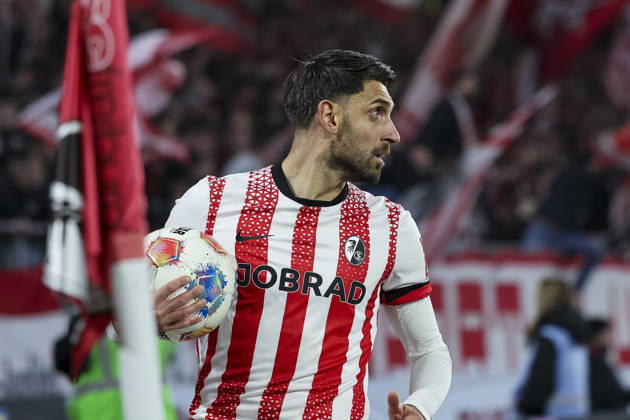 Vincenzo Grifo SC Freiburg, 32 , Germany, Soccer, 1 Bundesliga, Matchday 26, 2025 2026, SC Freiburg vs 1 FC Union Berlin, 15 03 2026, Freiburg im Breisgau Europa Park Stadion Germany Copyright: xGrantxHubbsx