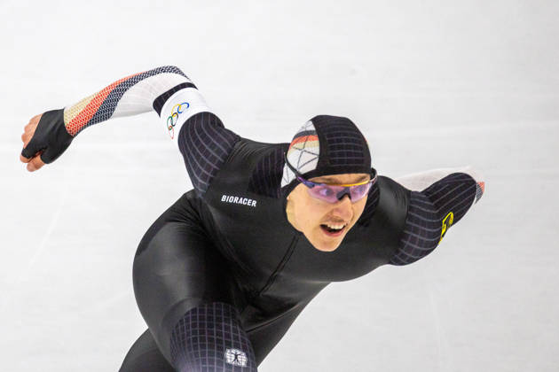 Finn SONNEKALB GER Speed skating, mens 1500 m Olympic Winter Games 2026 19 2 2026, in Milan, speed skating stadium Source Copyright Credit Oryk HAIST xOLY-ESL-SSK10x