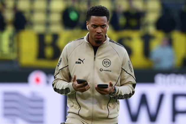Dortmund, Germany, 21 03 26, Felix Nmecha Borussia Dortmund during the match of the 1 Bundesliga between Borussia Dortmund Hamburger SV at Signal Iduna Park in Dortmund Photo by Joachim Bywaletz DFB DFL REGULATIONS PROHIBIT ANY USE OF PHOTOGRAPHS AS IMAGE SEQUENCES AND OR QUASI VIDEO Copyright: JoachimxBywaletz xJB-Sportfoto