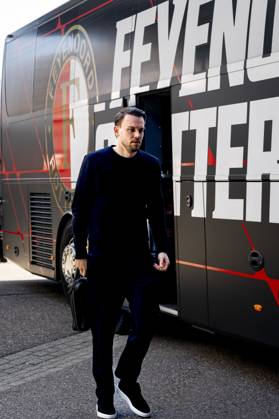 ROTTERDAM SC Feyenoord Rotterdam goalkeeper Timon Wellenreuther during the Dutch Vriendenloterij Eredivisie match between Feyenoord and Ajax at De Kuip on March 22, 2026, in Rotterdam, the Netherlands Photo by DeFodi Images