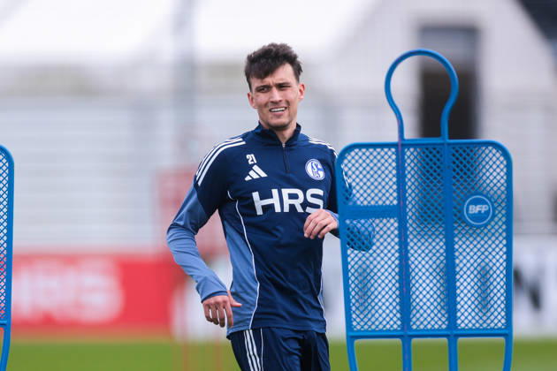 24 03 2026, Football, Training of FC Schalke 04 Dejan Ljubicic FC Schalke 04 Gelsenkirchen Training ground FC Schalke 04 NRW Germany xRHR PHOTO YYx Copyright: RHR-FOTOx RHR-FOTO YY